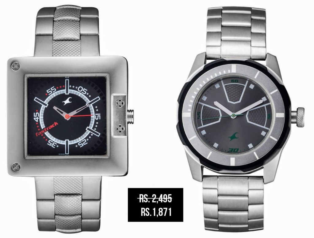 Fastrack square watches online for men