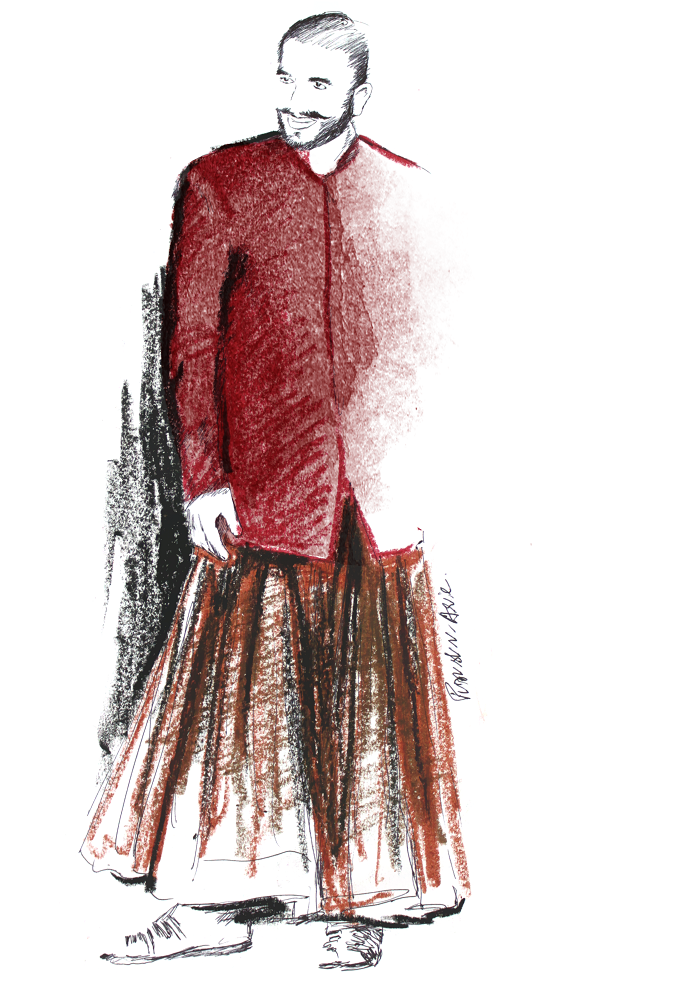 Fashion Illustration - Ranveer Singh