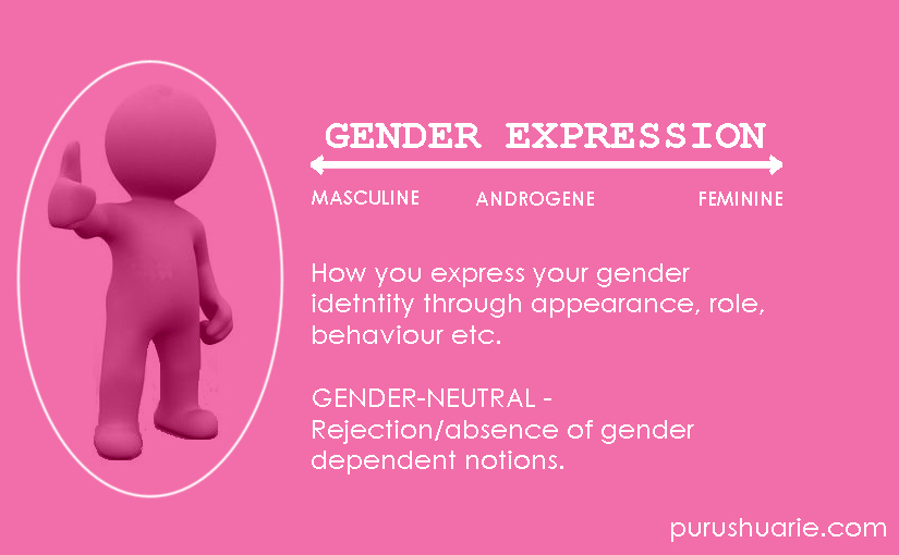 Difference Between Sex And Gender Gender Identity And Gender Expression Purushu Arie