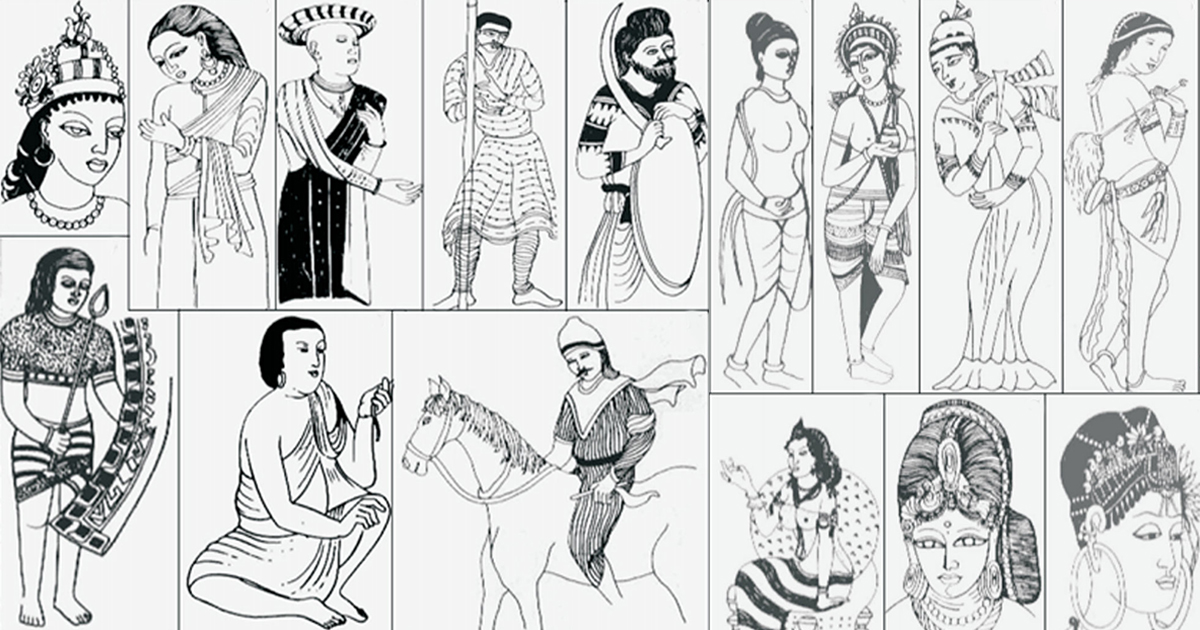 ancient indian men clothing
